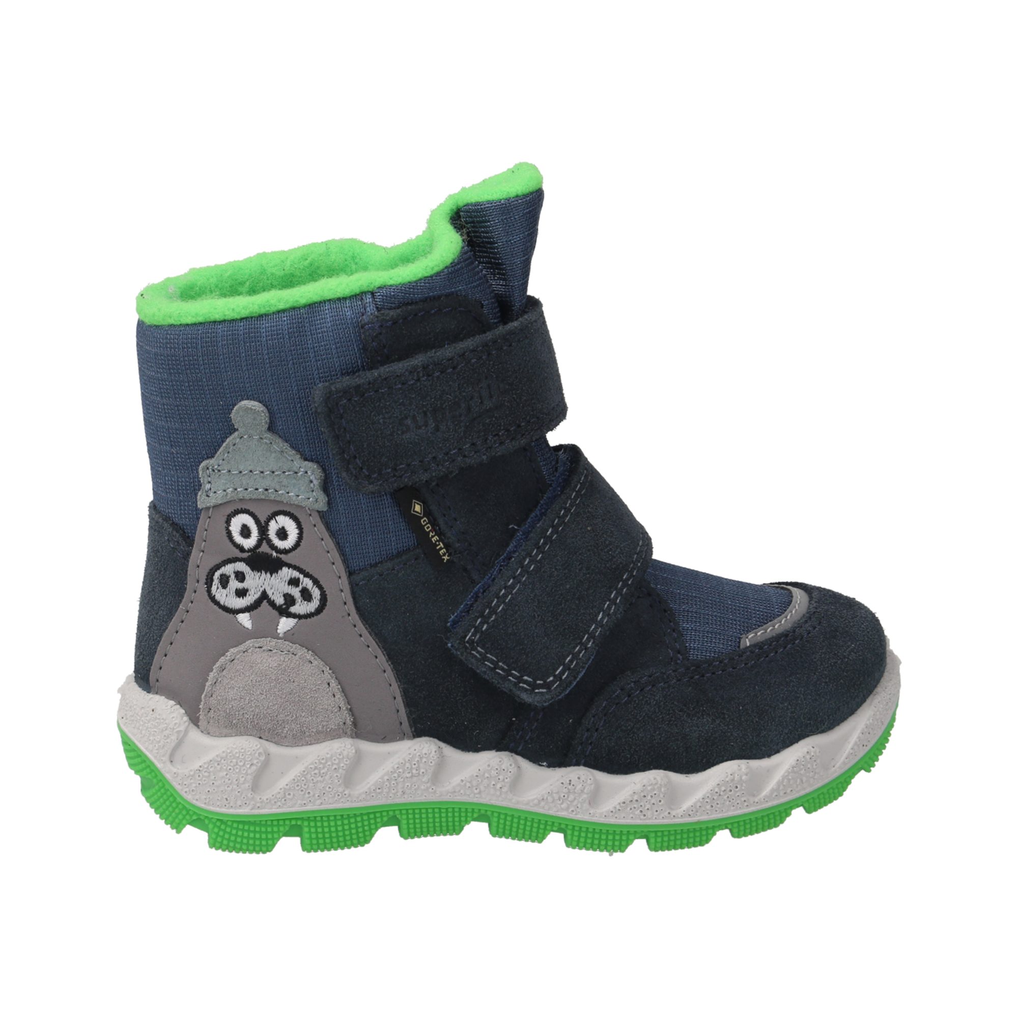 Superfit ICEBIRD, Boots, Blau, kombiniert, Kinder Stiefel
