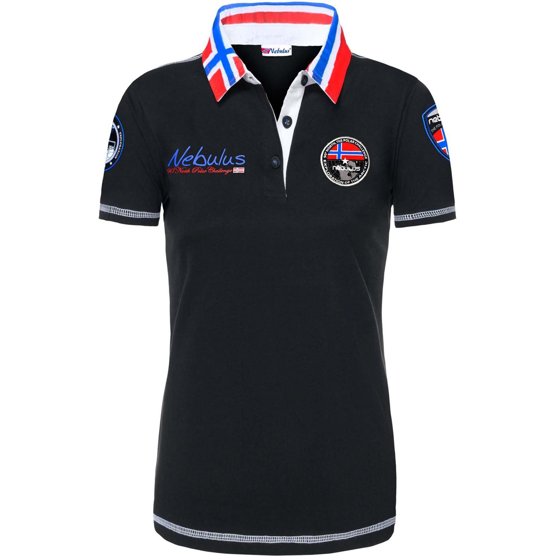 Nebulus Poloshirt BENTER, Q808 - Damen, schwarz, S/36 günstig online kaufen