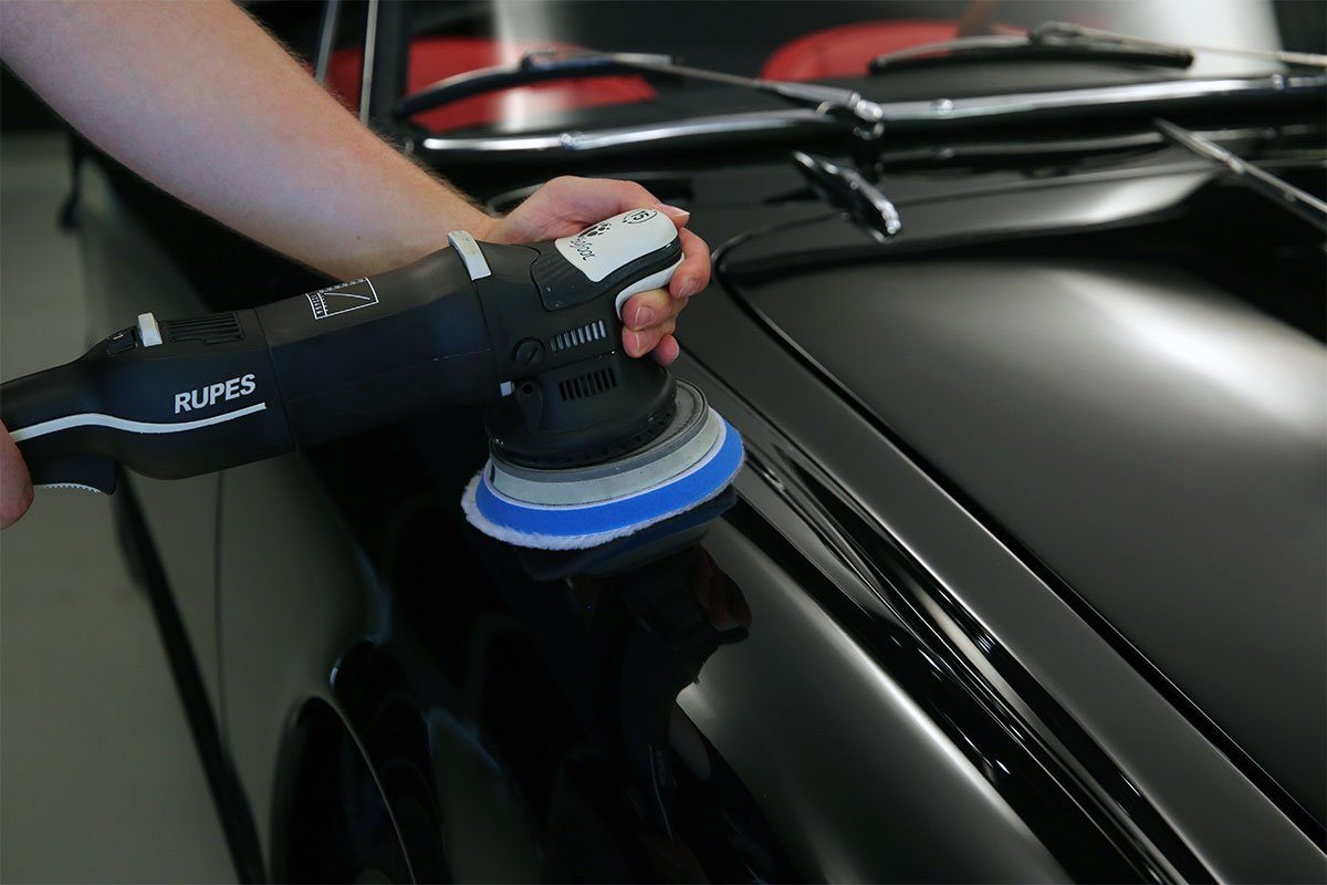 RUPES Exzenter Poliermaschine Profi LHR 15 Mark 3, LHR15III/STD, 3000 min. U/min, 5200 max. U/min, Ø 125 mm, Freilaufend - Ergonomisch - Drehzahlregulierung – Bild 5 von 5