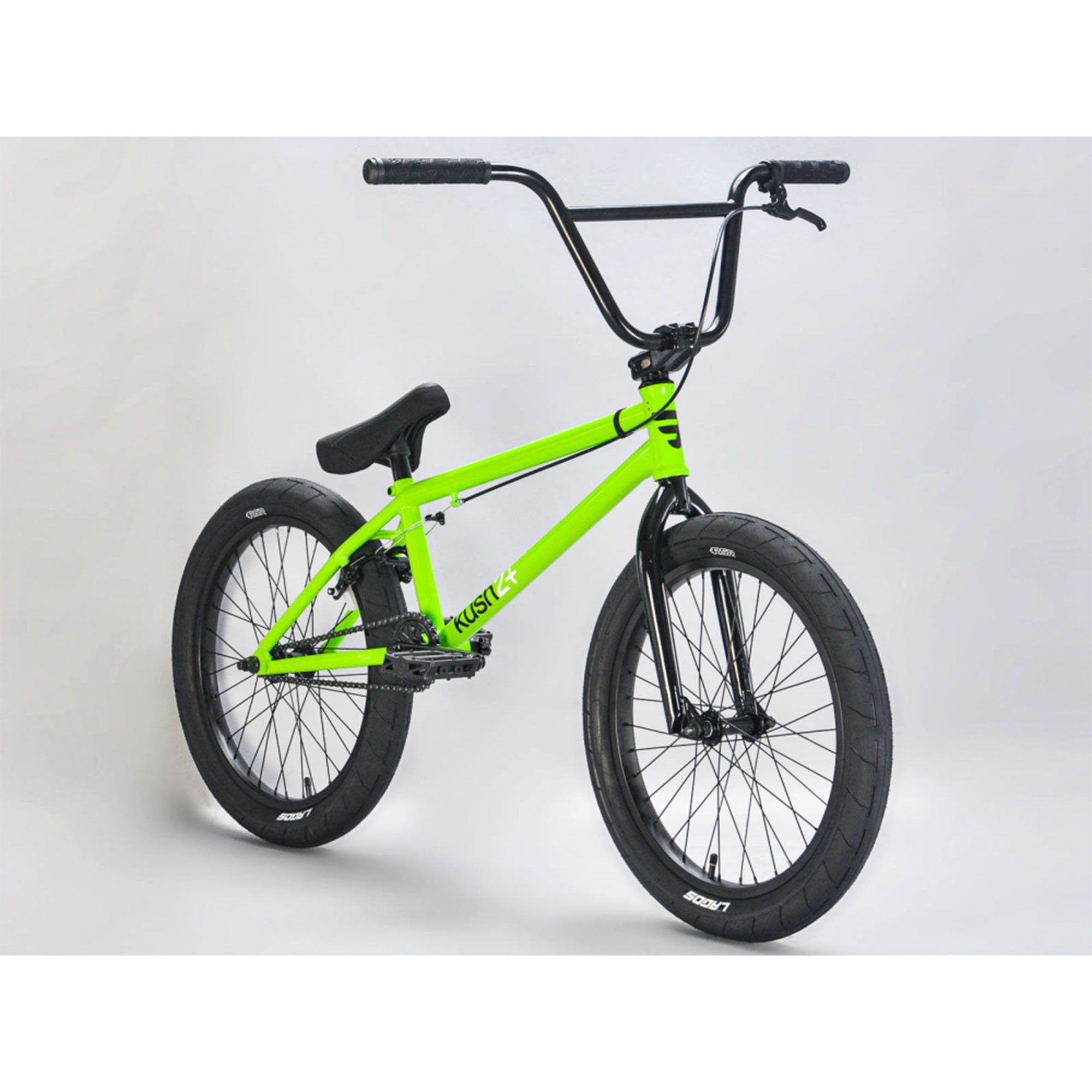 Mafiabikes Jugendfahrrad Kush 2+, 1 Gang, ohne Schaltung, Freestyle BMX Fahrrad ab 150 cm unisex Jugendliche Erwachsene Bike hulk green