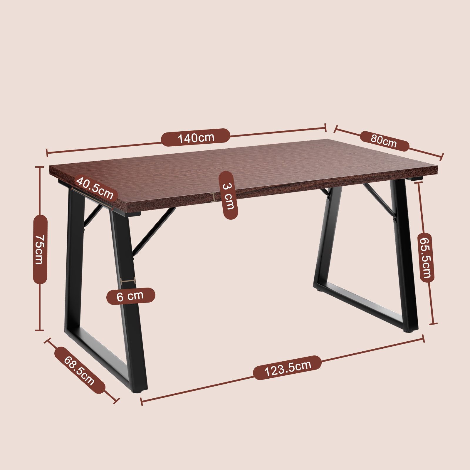 HOMAVO Essgruppe 5-teilig – Esstisch mit 4 Polsterstühlen, modern & vielseitig, 2-in-1 Essgruppe mit modernen Materialien und platzsparendem Design