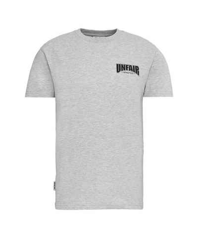 Unfair Athletics T-Shirt Unfair Athletics Born Ready T-Shirt Herren Shirt grey meliert (1-tlg)