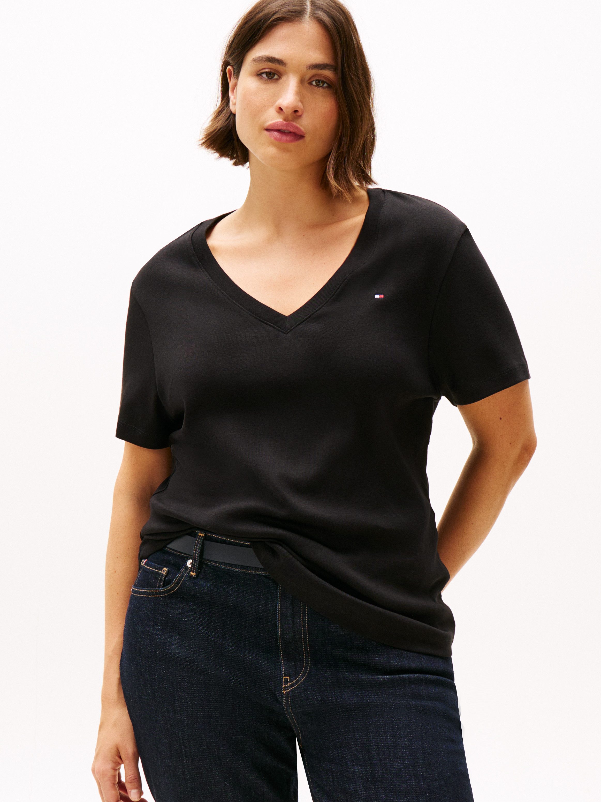 Tommy Hilfiger Curve V-Shirt CRV SLIM günstig online kaufen