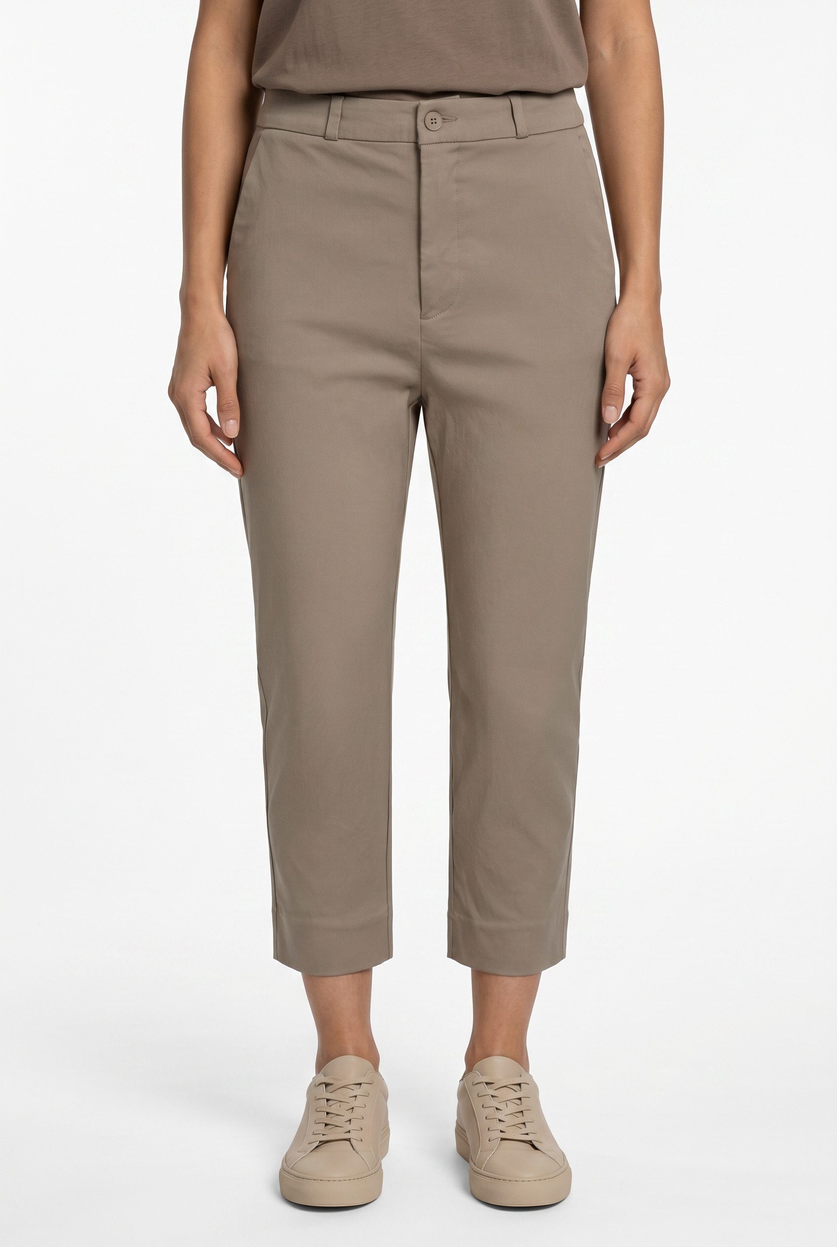 FREEQUENT Caprihose FQSOLVEJ-CA Sommerhose 3/4-Länge mit Viskose und Stretch