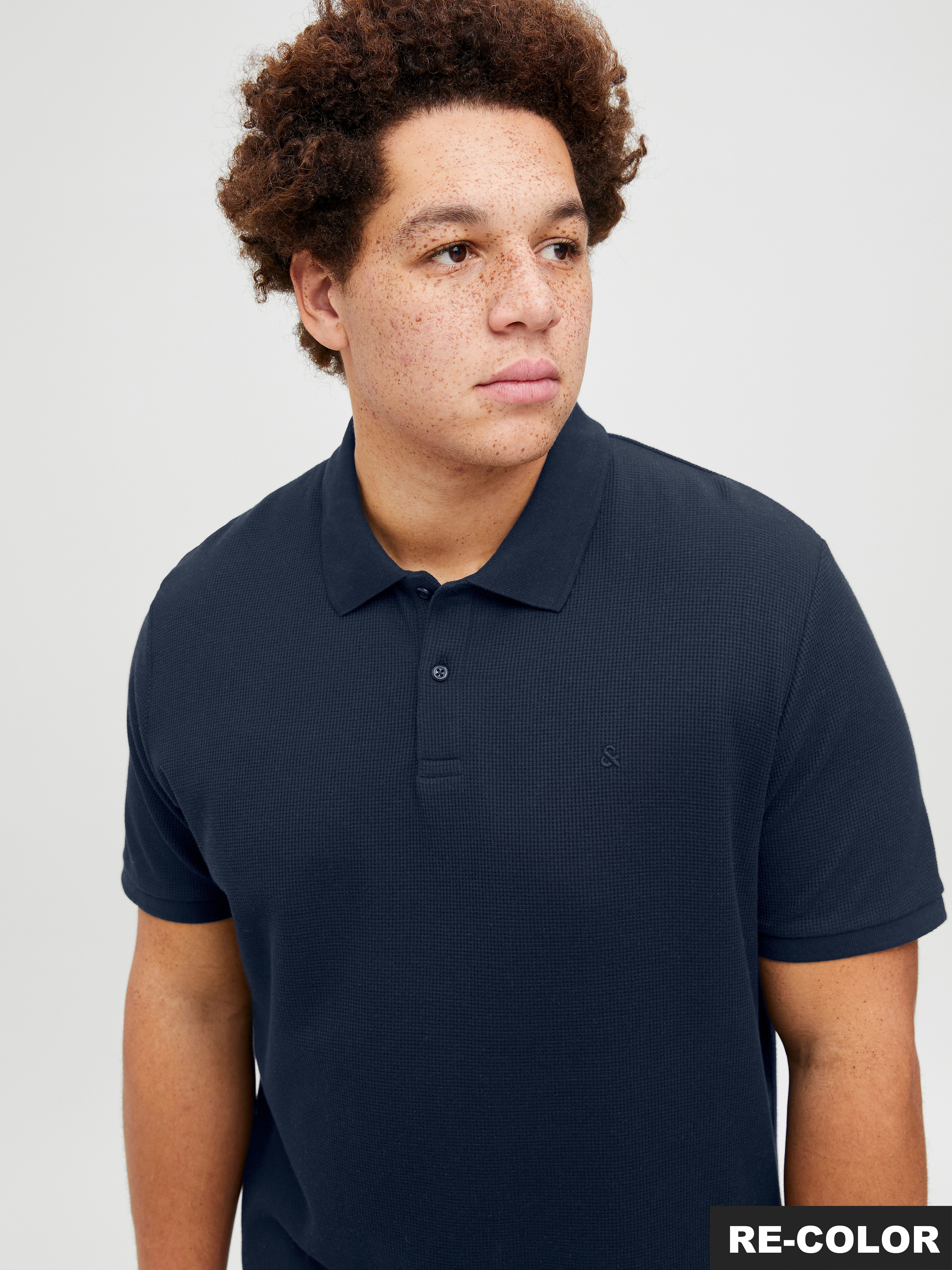 Jack & Jones PlusSize Poloshirt JJEAUSTIN POLO SS NOOS PLS mit Polokragen günstig online kaufen