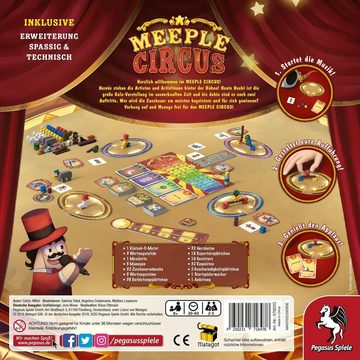 Pegasus Spiele Spiel, Meeple Circus (deutsche Ausgabe)