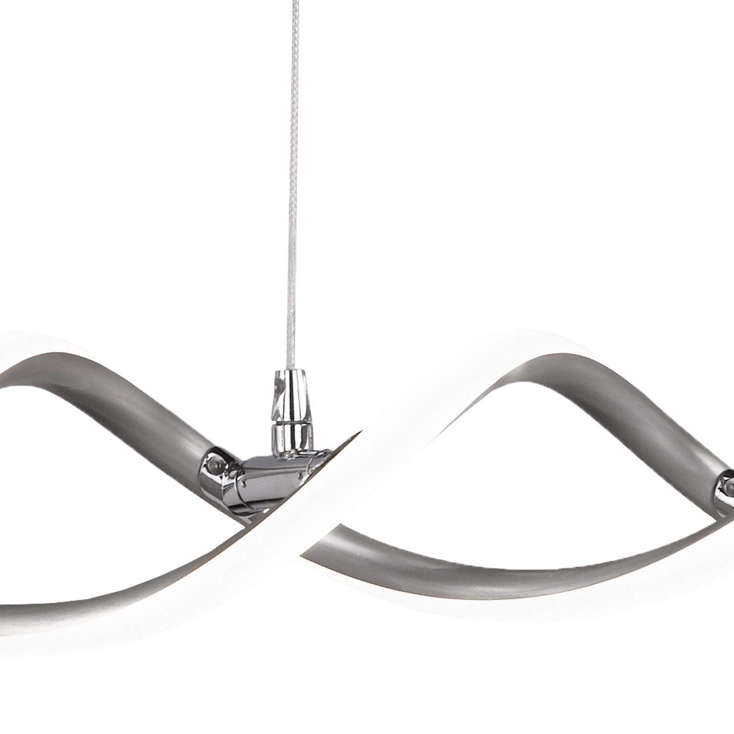 Home4Living Pendelleuchte Pendelleuchte Pendellampe 2flg Hängelampe LED Esszimmerlampe, Leuchtmittel fest verbaut, Dekorativ – Bild 5 von 5