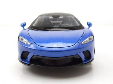 Welly Modellauto McLaren GT 2020 blau metallic Modellauto 1:24 Welly, Maßstab 1:24