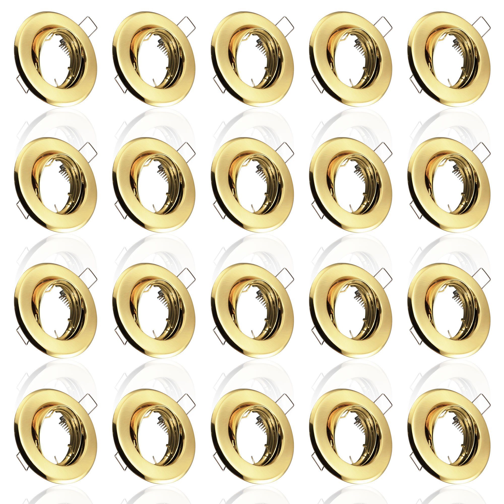 Maxkomfort Einbauleuchte B002, ohne Leuchtmittel, Einbaustrahler günstig online kaufen