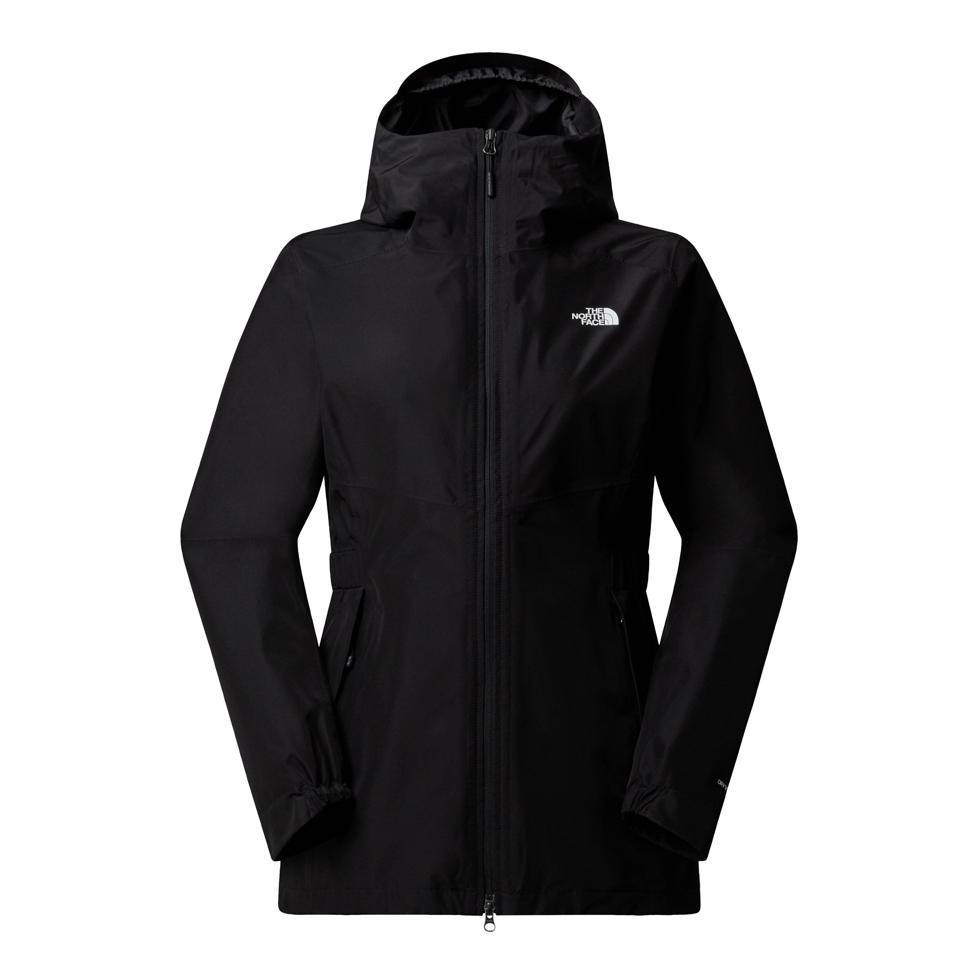 The North Face Funktionsmantel W HIKESTELLER PARKA SHELL JACKET mit verstellbarer Kapuze, mit Reißverschlusstaschen