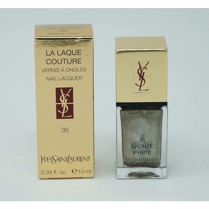 YVES SAINT LAURENT Nagellack Yves Saint Laurent La Laque Couture 35 Bronze Pyrite 10ml Nagellack