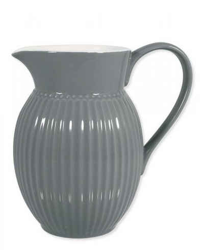 Greengate Karaffe Greengate Krug ALICE STONE GREY Grau 1,5 Liter