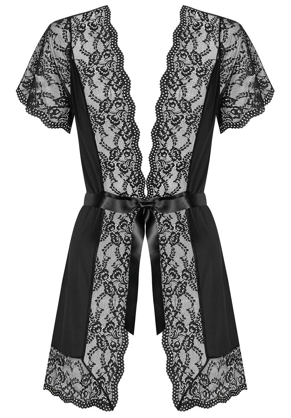 Obsessive Kimono Spitze schwarz mit - Kimono