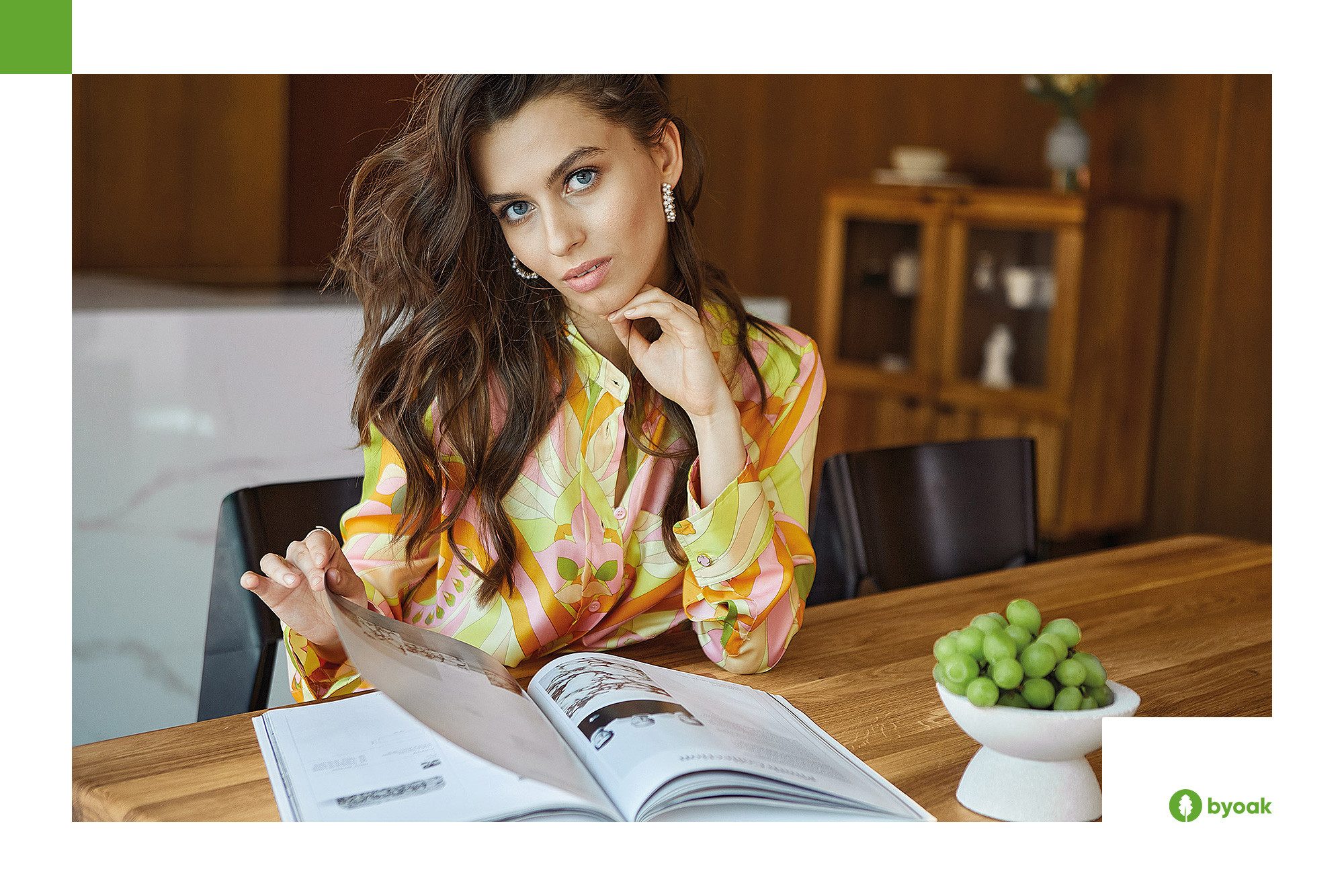 byoak Anrichte KULA aus Massivholz, Naturgeölt