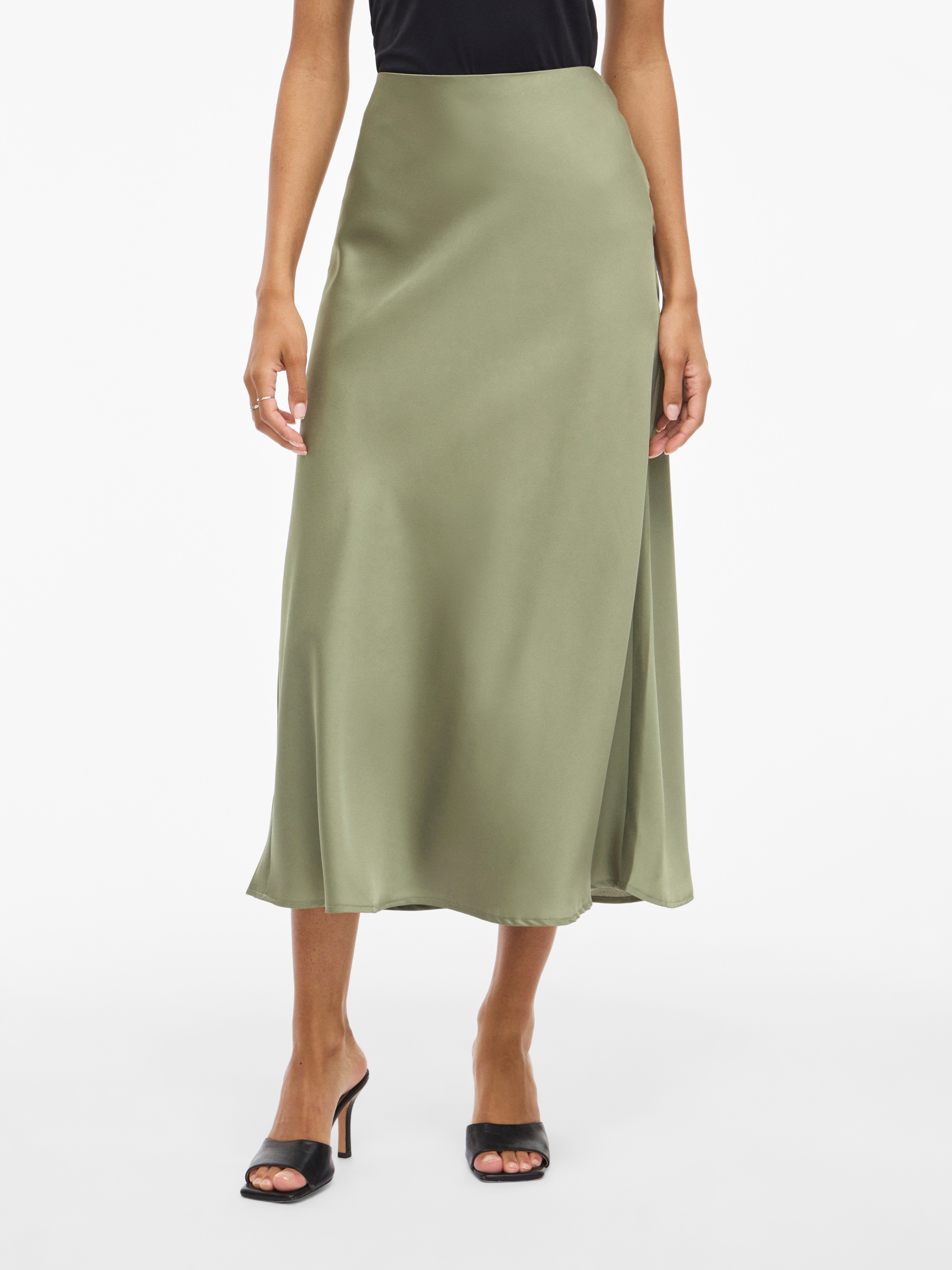 Vila Maxirock VIELLETTE HW LONG SKIRT günstig online kaufen