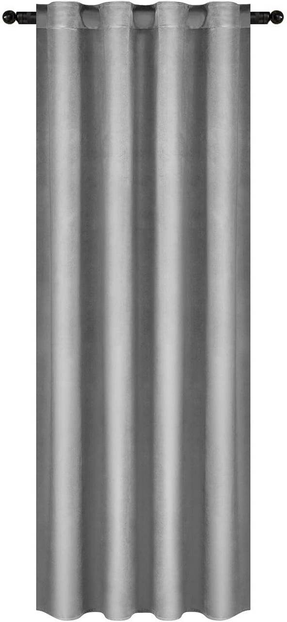 vorhang blickdicht kr�uselband grau