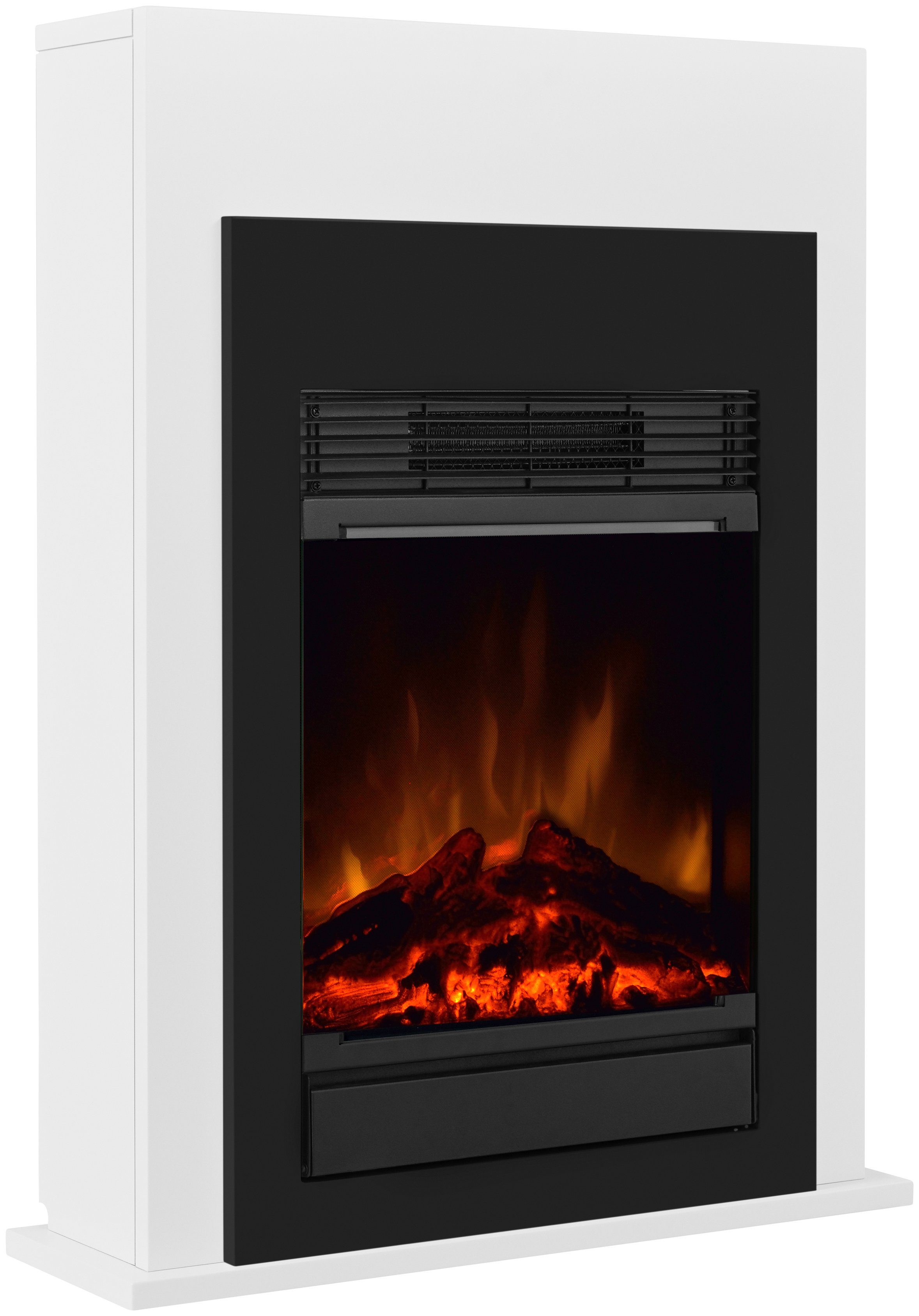 Elektrokamin 2 Fernbedienung; inkl. Dimplex 750/1500 W, Flammeneffekt Optiflame® Black, Bellini Heizstufen