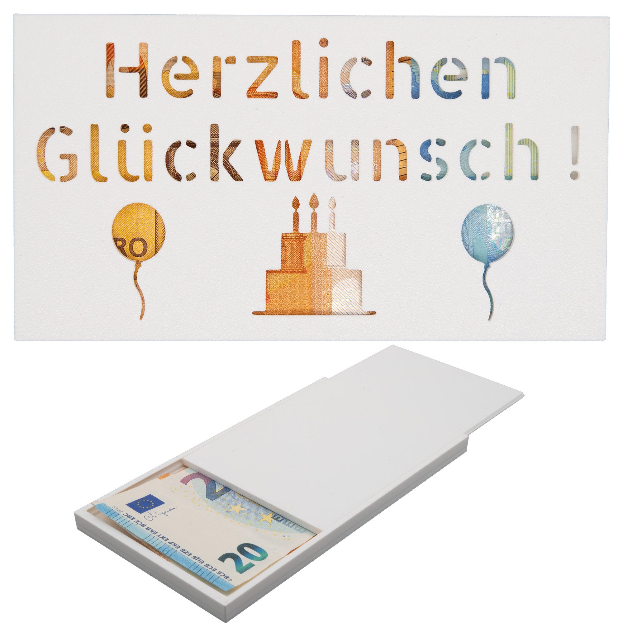TSB Werk Geschenkbox Geldgeschenk Geschenkidee Geldscheingeschenk, Geburtstagskarte, Geburtstag, Geld