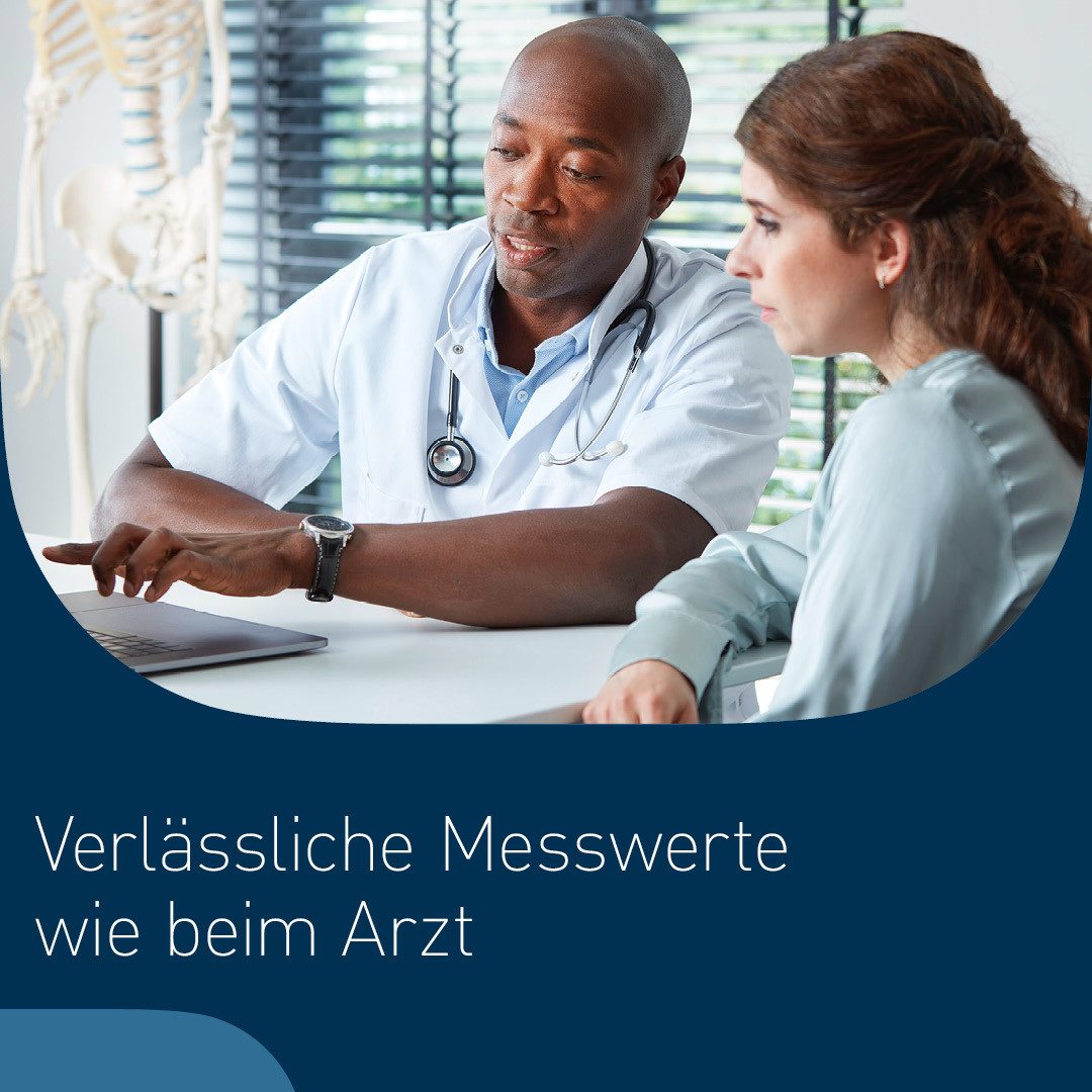 Omron Blutdruckmessgerät X2 Basic, klinisch validierte Genauigkeit mit nur einem Knopfdruck