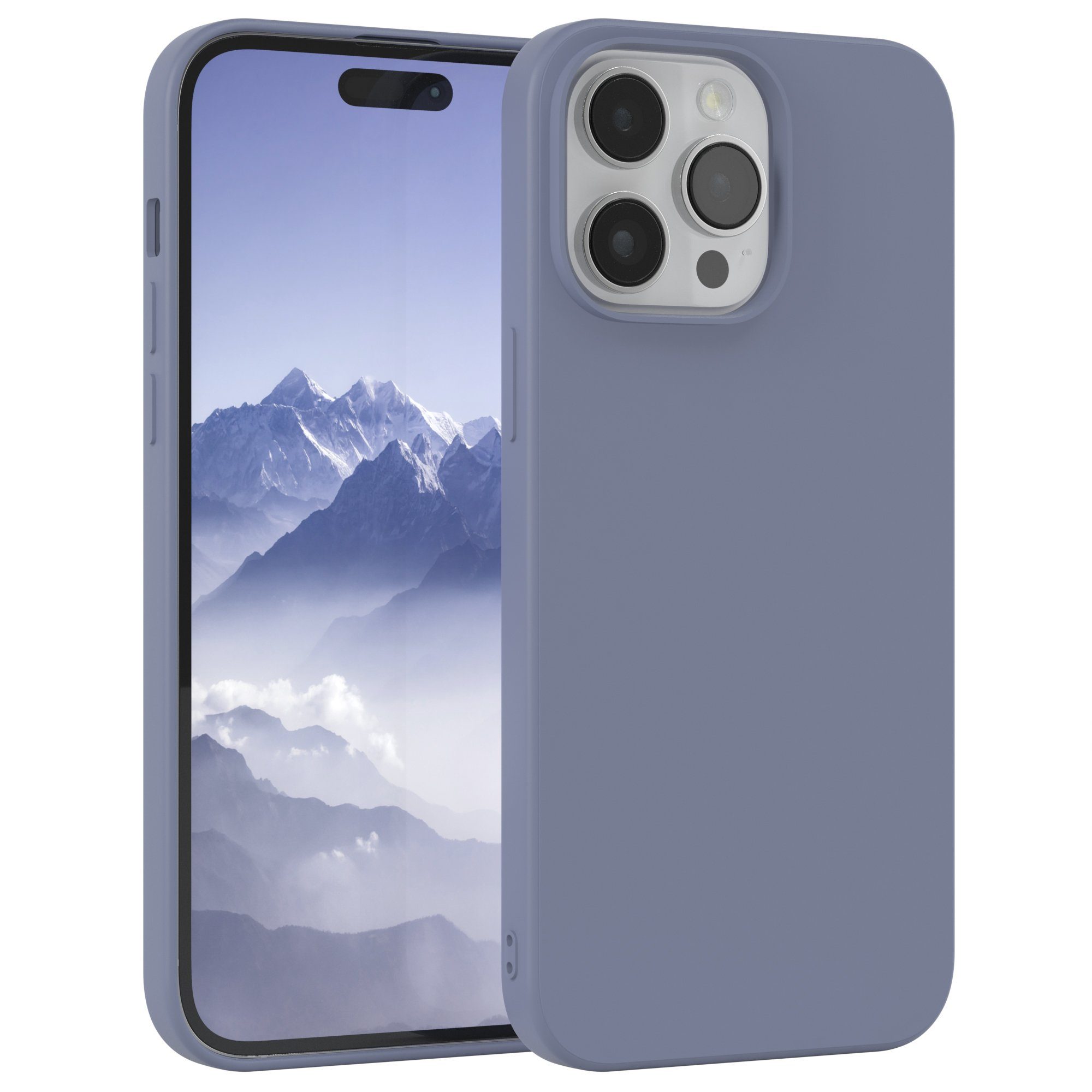 EAZY CASE Handyhülle Crystal Clear Case für Apple iPhone 14 6,1 Zoll, Schutzhülle Kameraschutz Silikonhülle Transparent Handyhülle Slimcover