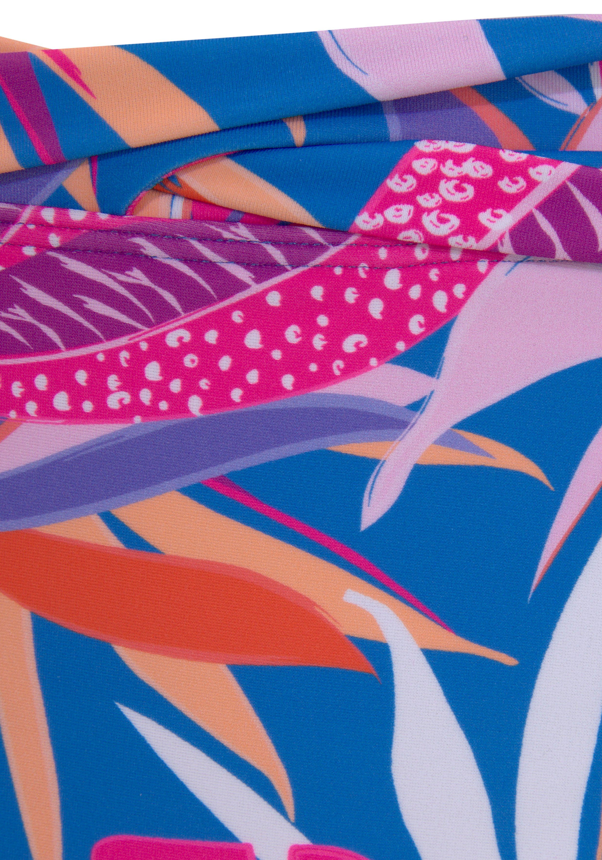 Buffalo Bikini-Hose Soleil mit V-förmigen Umschlagbund