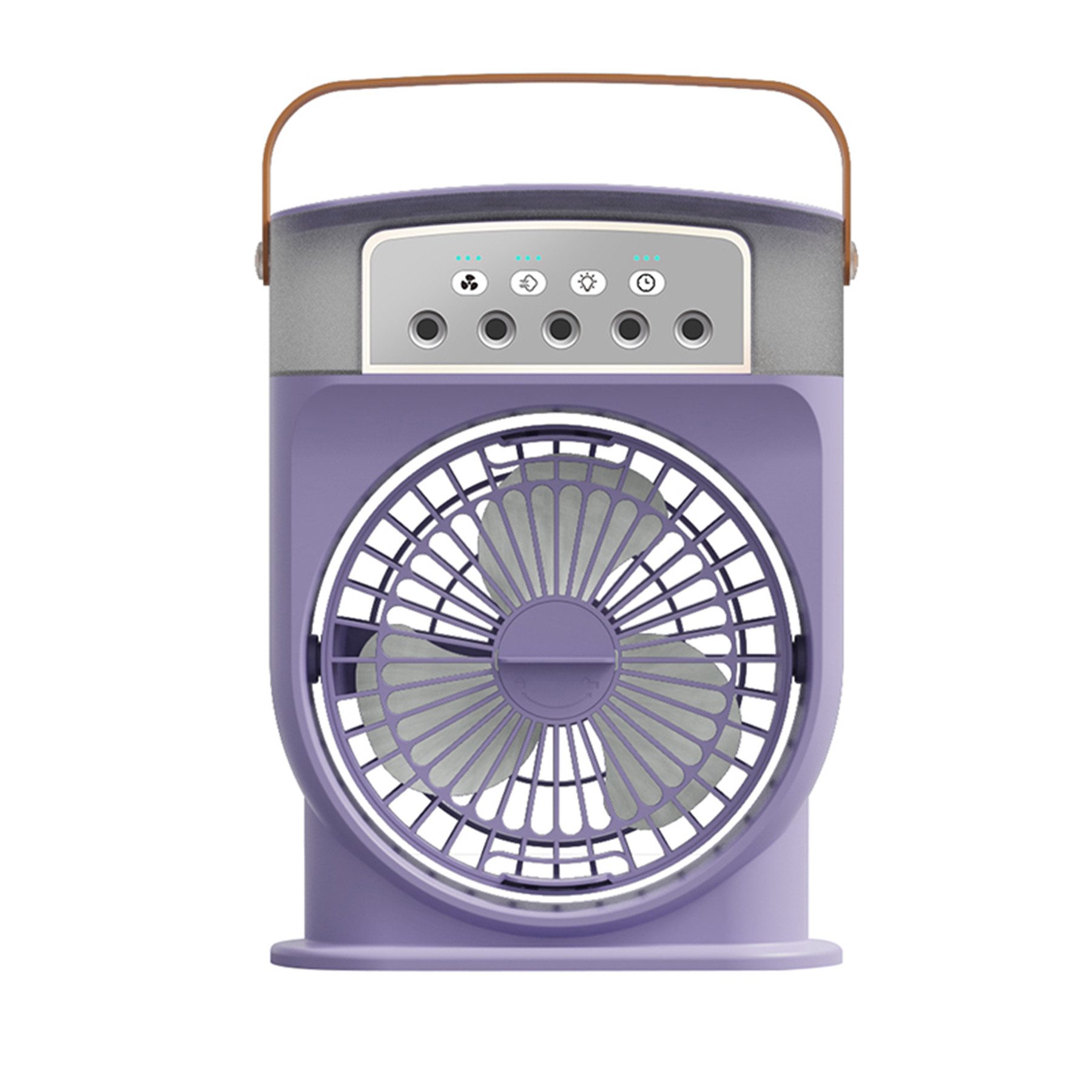 Tischventilator Ventilator USB C Mini Tisch-Klimaanlage mit Wasserzerstäuber