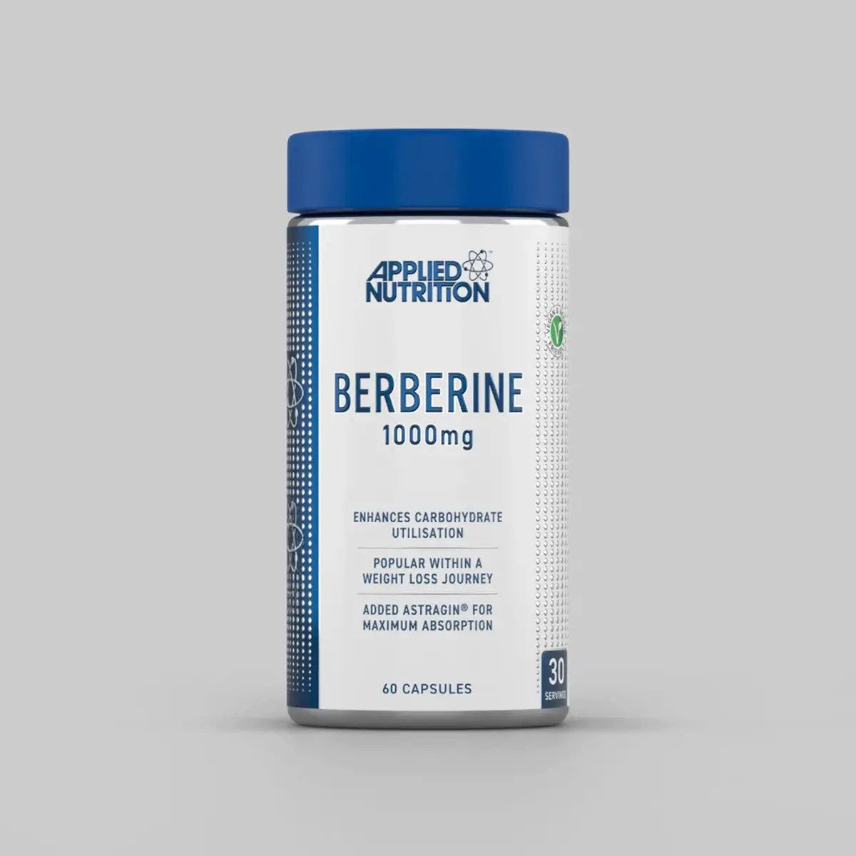 Applied Nutrition Applied Berberine 1000mg 60 Kapseln, 60 St.