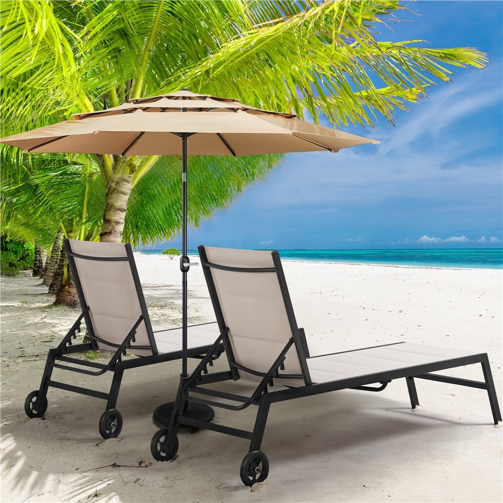 Yaheetech Sonnenschirm ∅ 324cm, Gartenschirm Outdoor günstig online kaufen