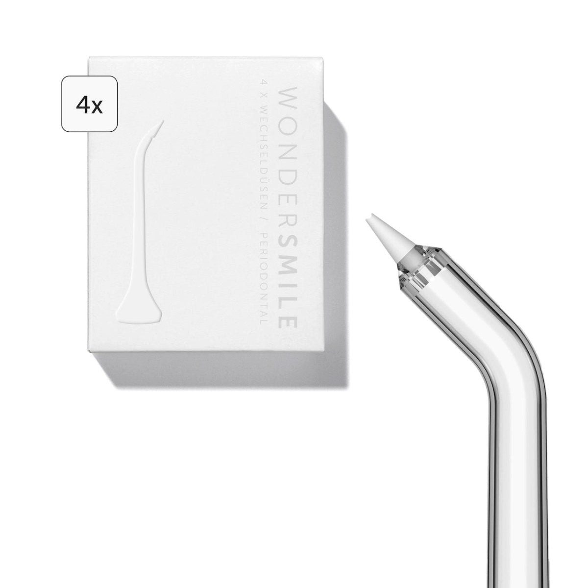 Wondersmile GmbH Mundduschen-Ersatzdüse Periodontal Ersatzdüsen Waterflow 4er-Set