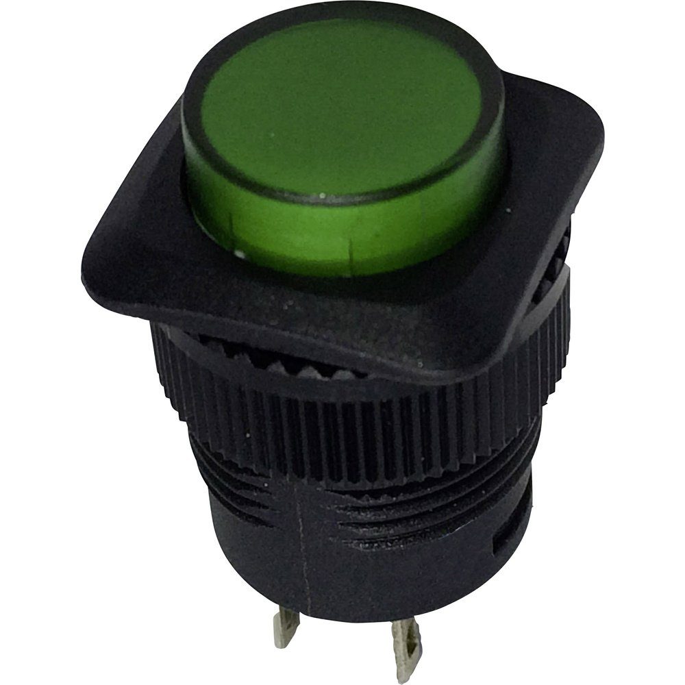 Schalter TRU COMPONENTS 1587810 TC-R13-508A-05GN Drucktaster 250 V/AC 1.5 A 1 x