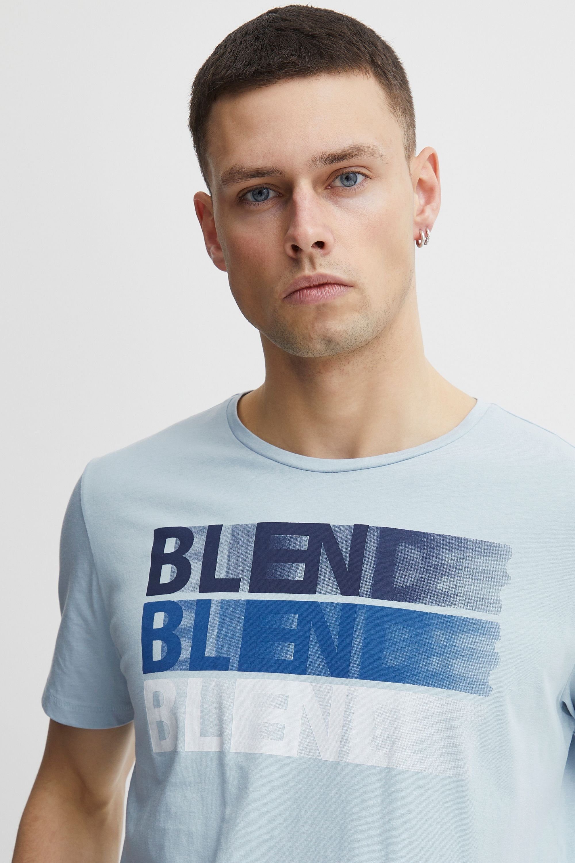 Blend T-Shirt BHTee (1-tlg) Klassisches T-Shirt mit Rundhalsausschnitt