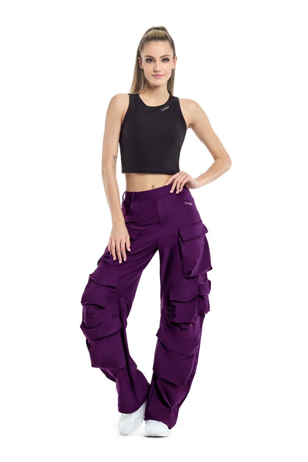 Winshape Sporthose Functional Comfort Cargo Pants CP101C mit Taschen