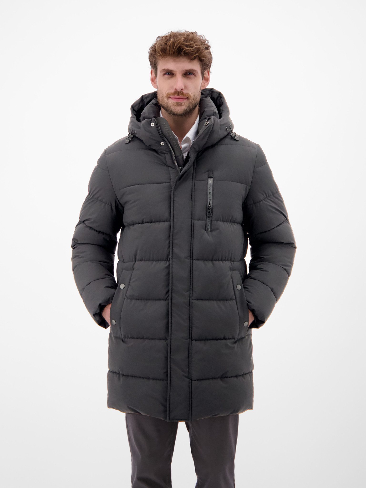 LERROS Steppjacke Winterjacke mit Kapuze und Kordelzug günstig online kaufen
