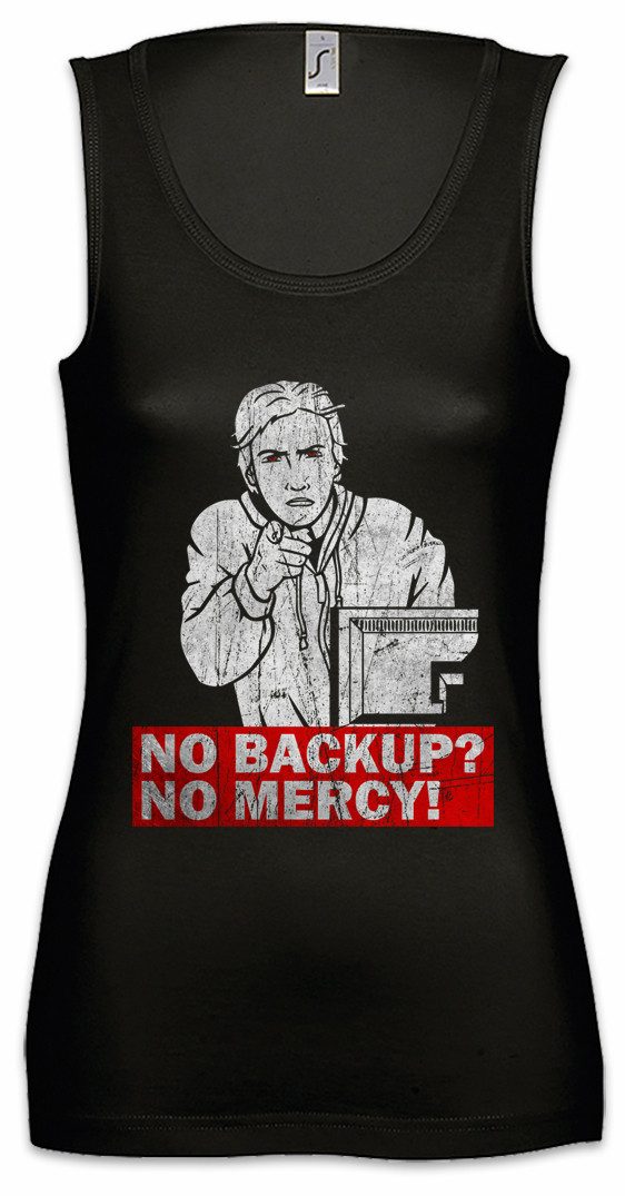 Tanktop No Backup Ärmelloses Damen T-Shirt Back Up Programmierer PC IT