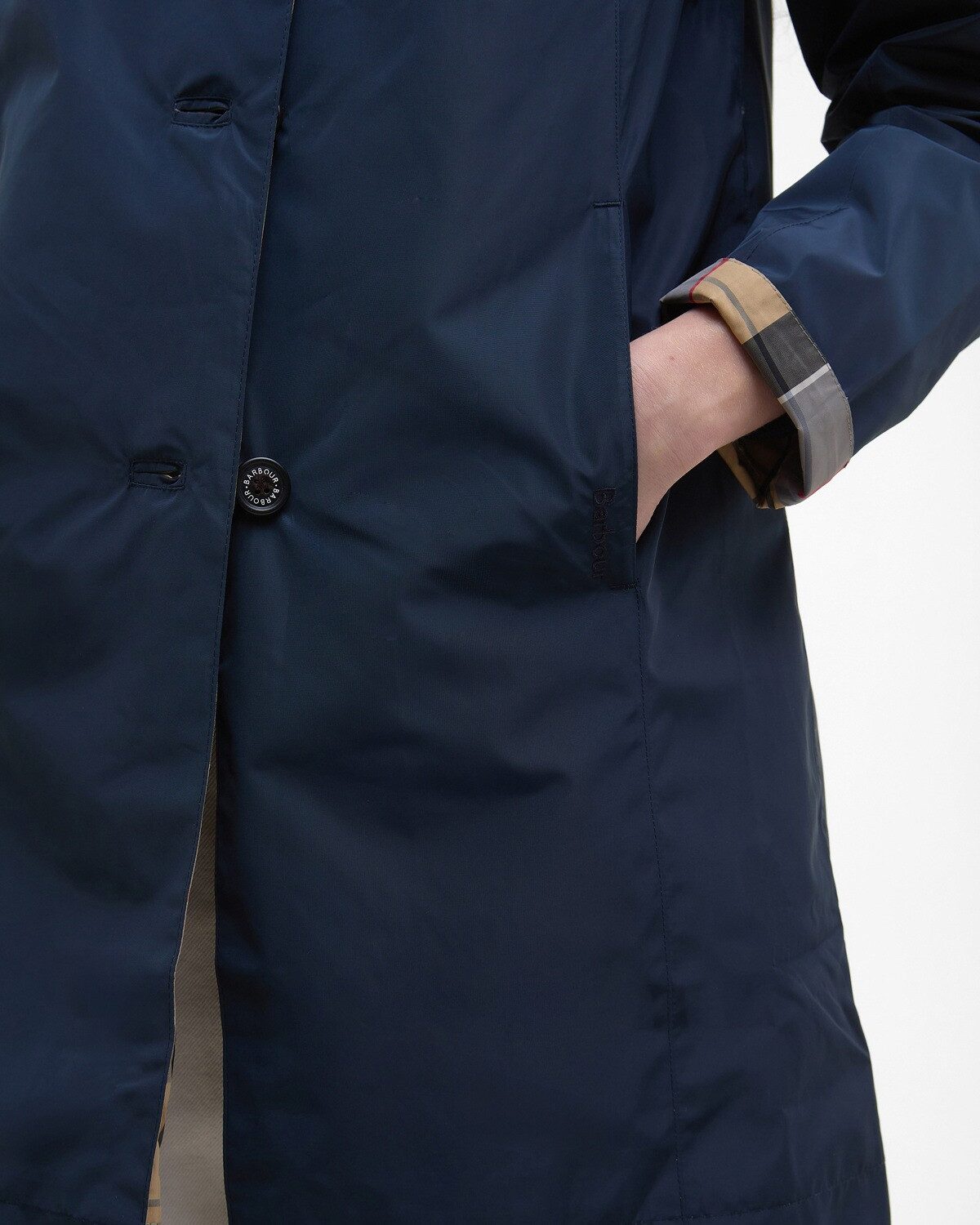 Barbour Funktionsmantel Mantel Babbity Showerproof Wasserabweisend