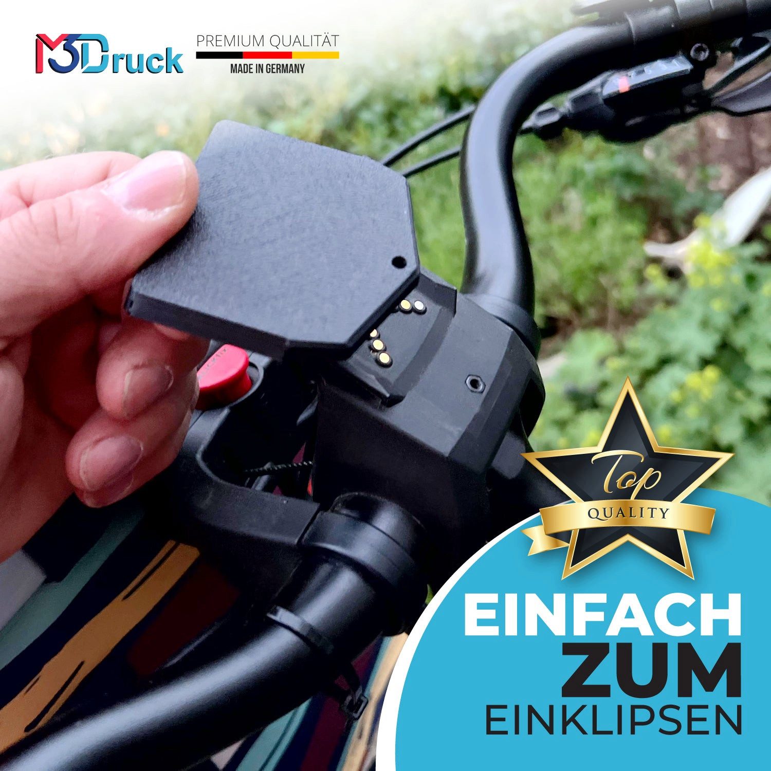 Pitlane Performance Fahrradschutzhülle E-Bike Display Kontaktschutz für Bosch Intuvia & Kiox (Kontakte Abdeckung, 1-St., Wetterfeste Schutzhülle), Kontakte Abde – Bild 2 von 5
