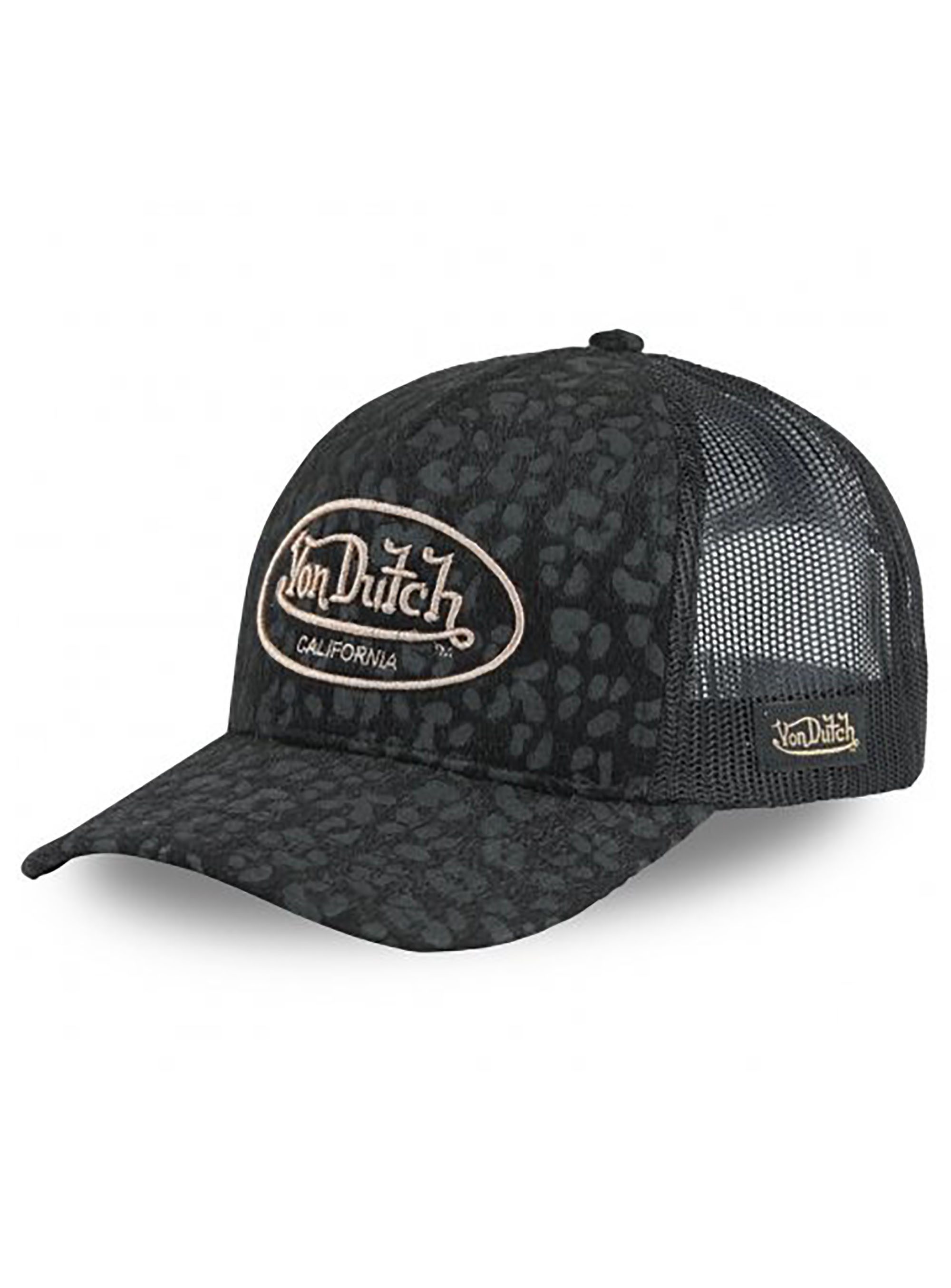 Von Dutch Trucker Cap All Over Fourrure