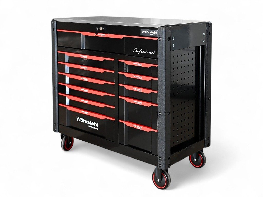 WöhrStahl Werkzeugwagen Wöhrstahl XXL Jumbo Werkstattwagen 10/12