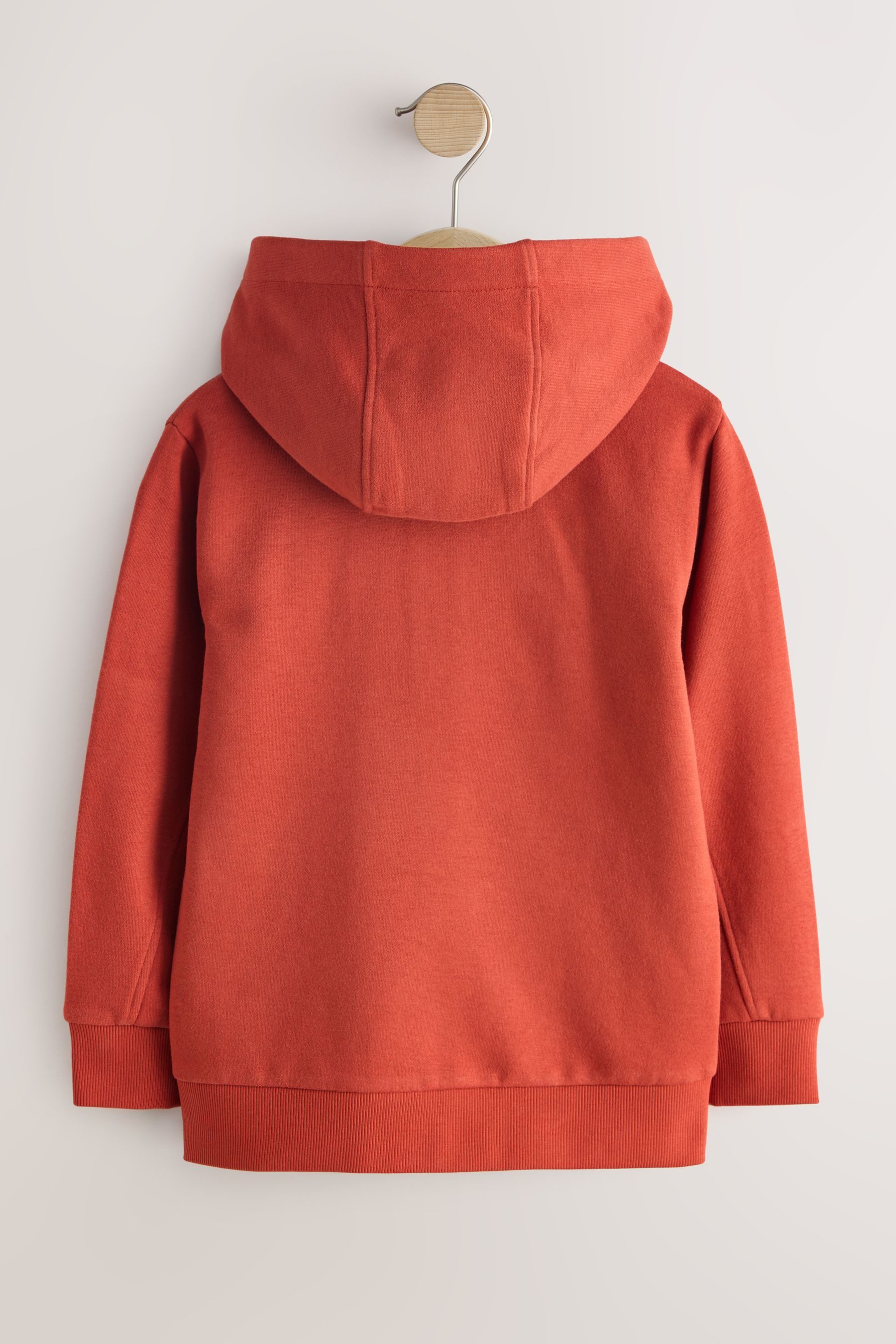 Next Hoodie Basic-Kapuzenjacke mit Reißverschluss (1-tlg)