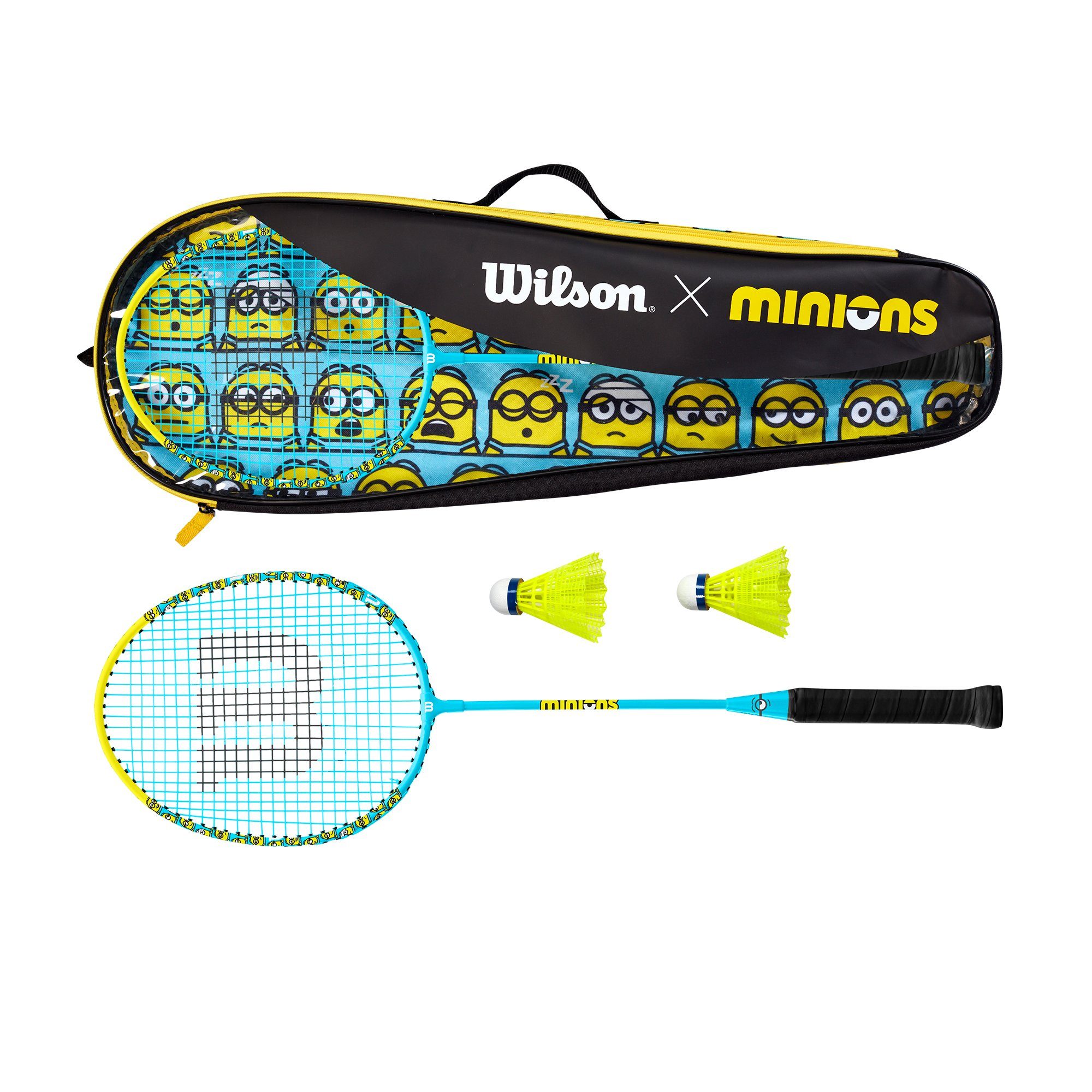 Wilson Badmintonschläger Wilson x Badminton Set 2.0 Minions