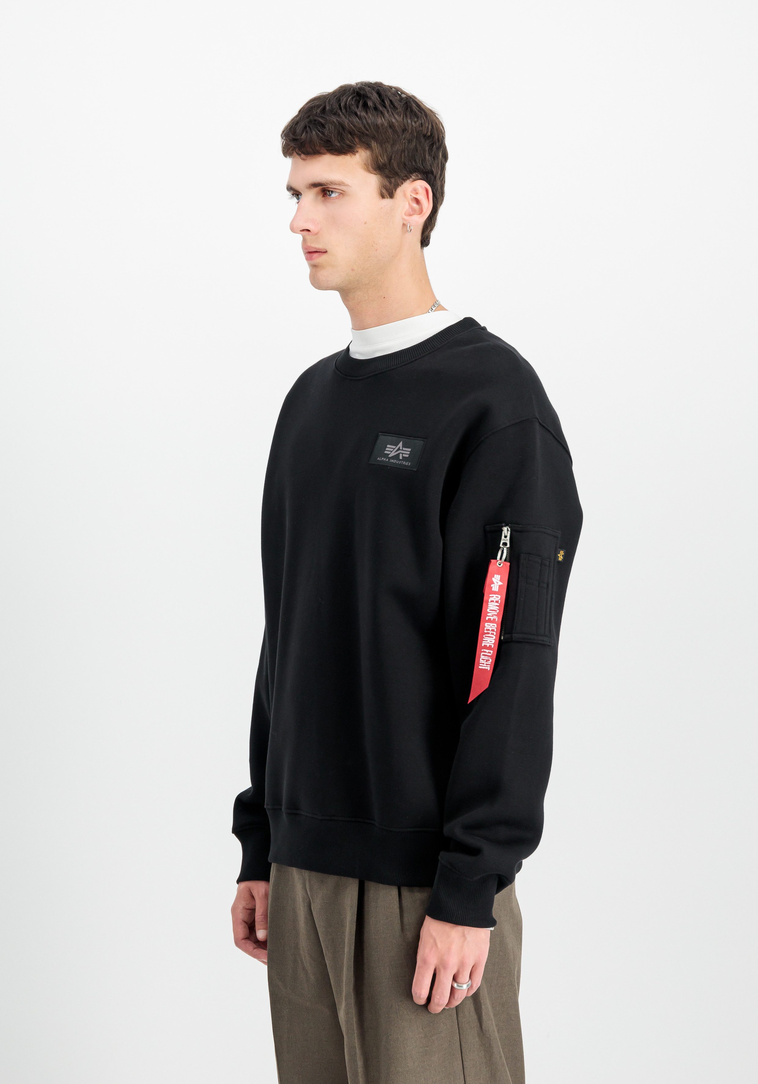 Alpha Industries Sweatshirt Back Print Crewneck günstig online kaufen