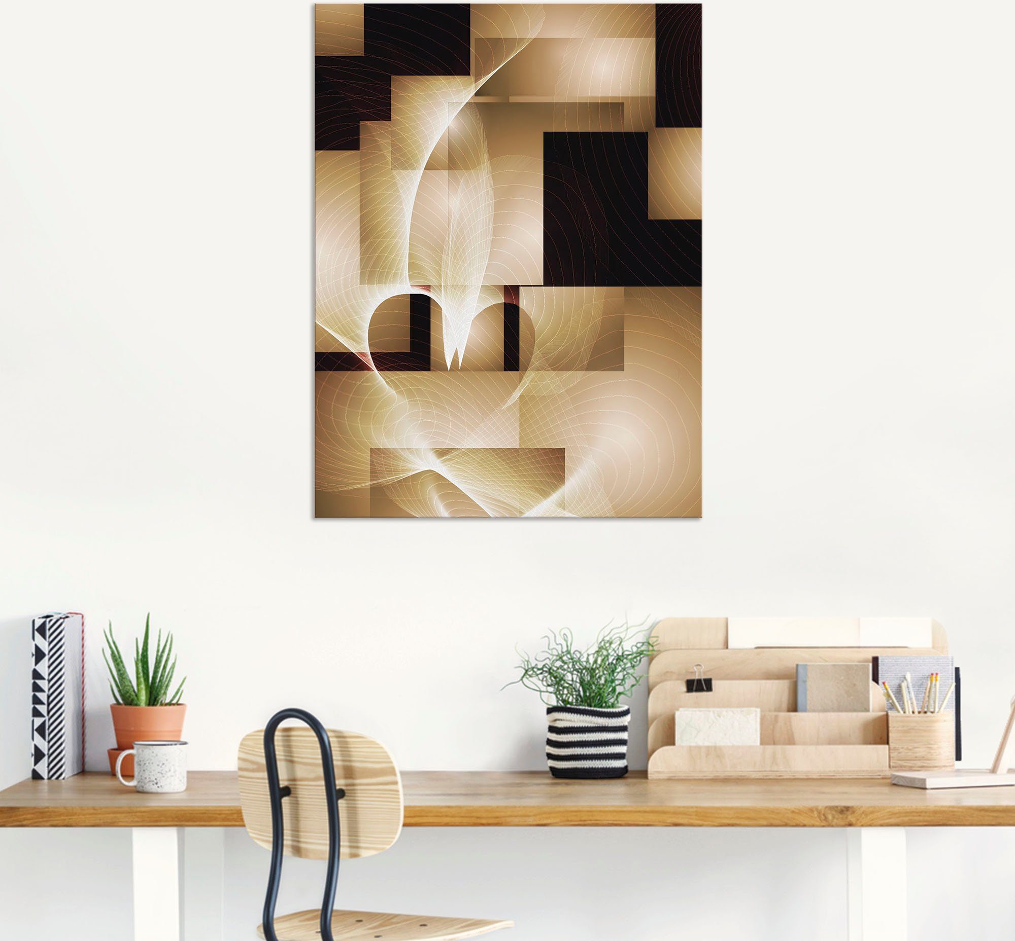 Artland Wandbild »Herzstruktur«, Muster (1 Stück), in vielen Größen & Produktarten - Alubild / Outdoorbild für den Außenbereich, Leinwandbild, Poster, Wandaufkleber / Wandtattoo auch für Badezimmer geeignet-kaufen