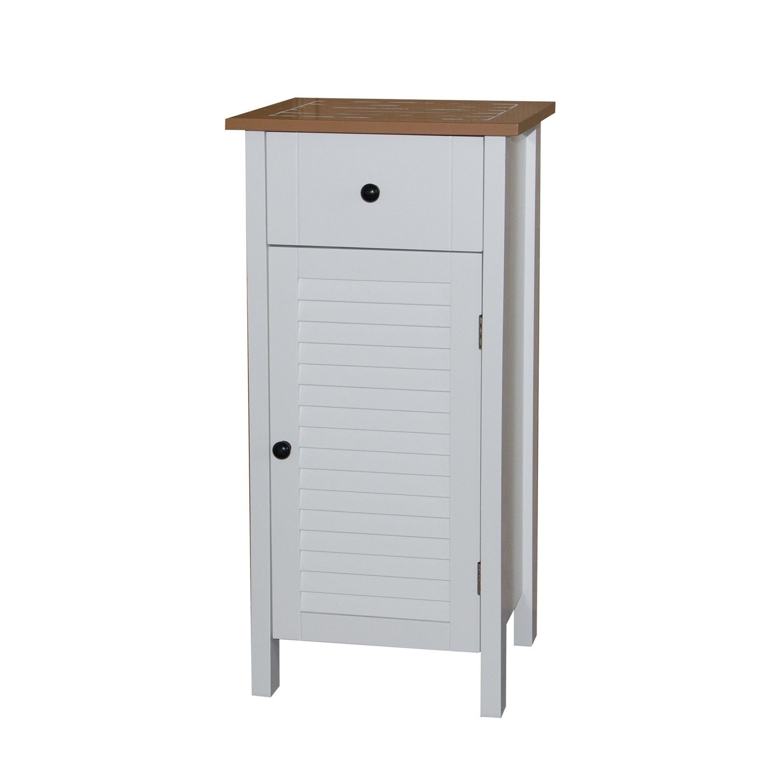 HTI-Line Midischrank Badezimmerschrank Bambus (Stück, 1-St., 1x Badezimmers günstig online kaufen