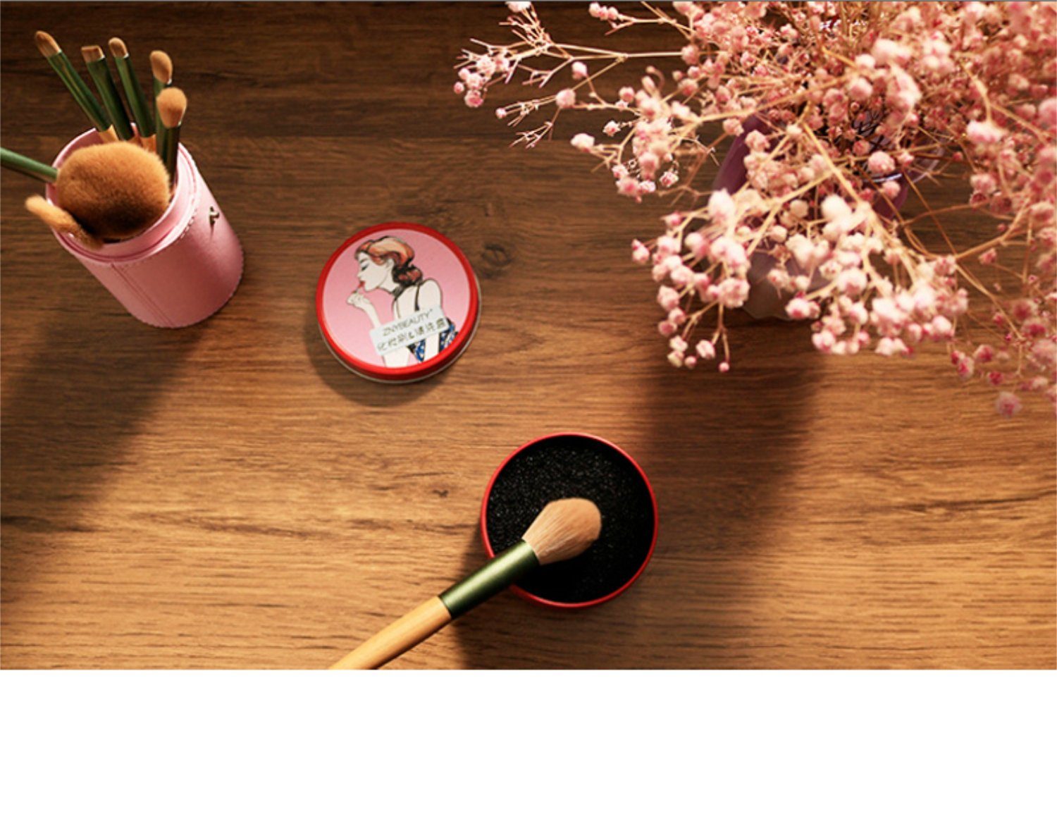 WS-Trend Kosmetikpinsel-Set 10-teiliges Make-Up-Pinsel Brushes, 10 tlg.