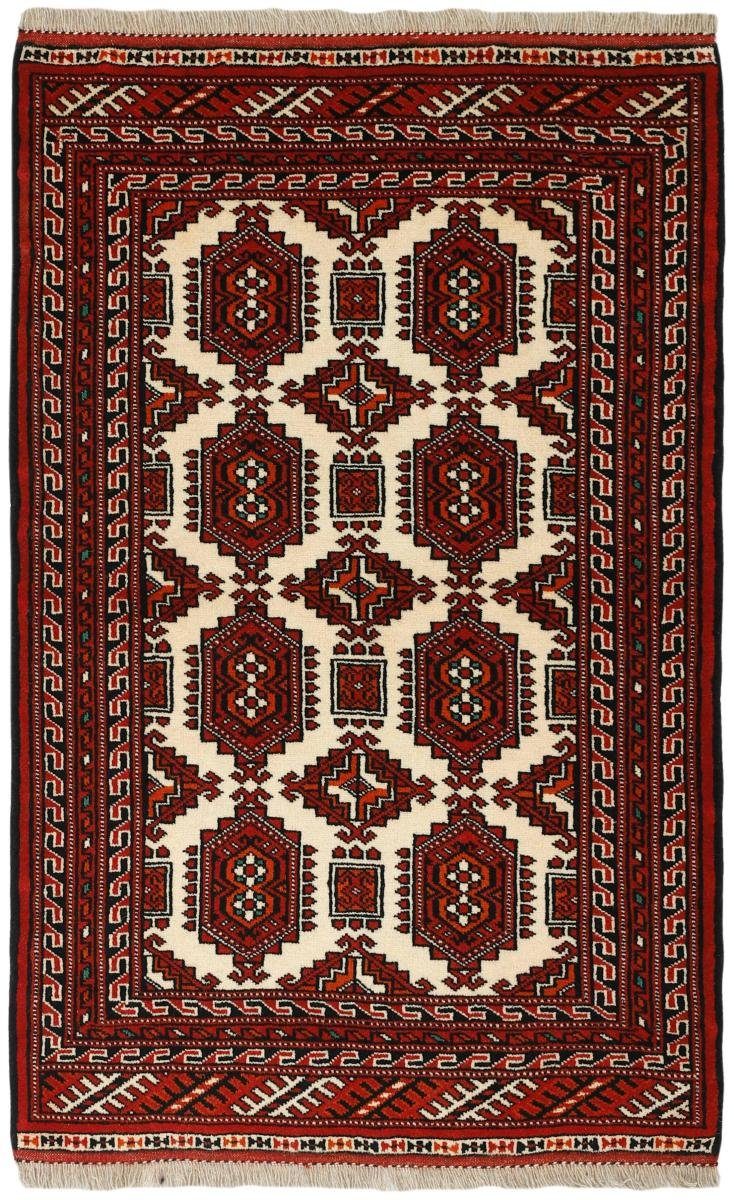 Orientteppich Trading, Nain 88x138 Turkaman 6 rechteckig, Perserteppich, / Höhe: Handgeknüpfter mm Orientteppich