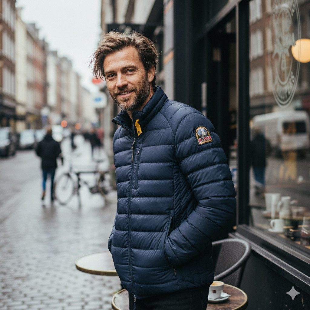 Parajumpers Leichtdaunenjacke PJS UGO - Daunenjacke Herren Blue Navy (S & M) Black (XS & L)