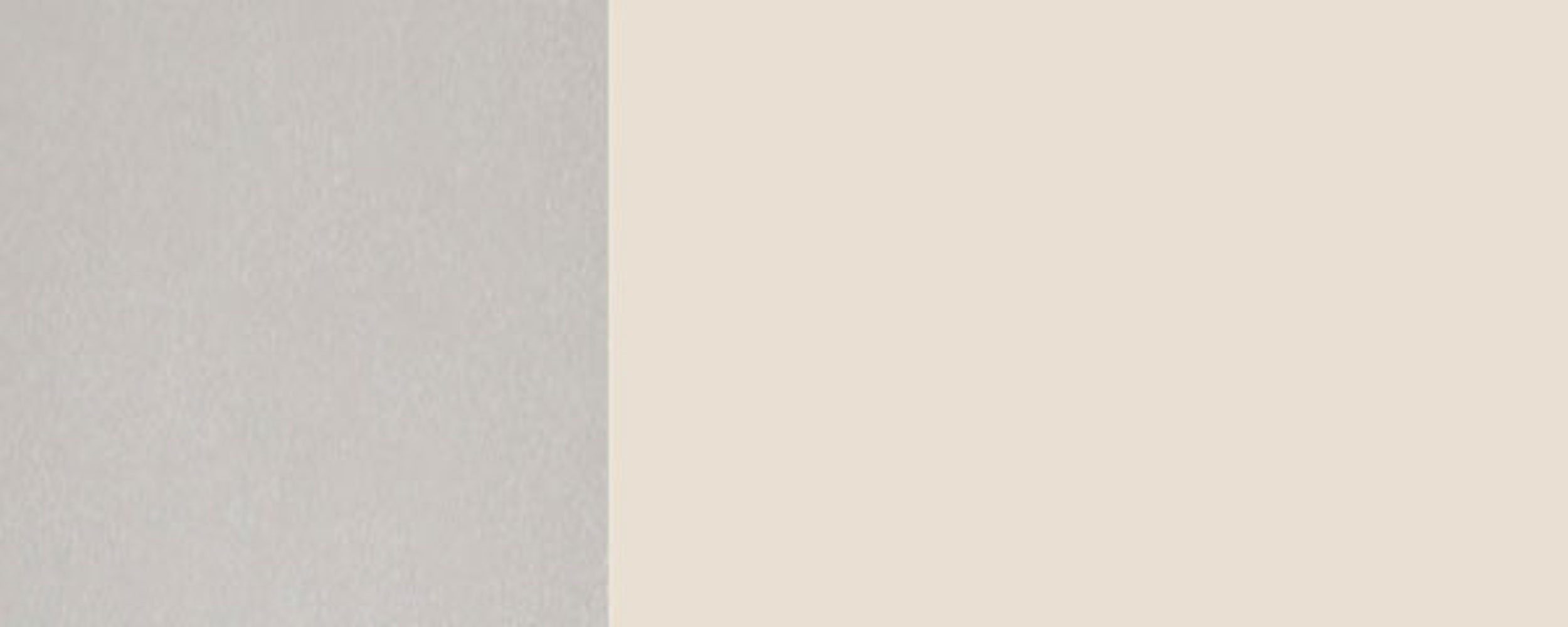 9001 cremeweiß Front- wählbar mit RAL 1 Unterschrank Feldmann-Wohnen und Tivoli Korpusfarbe (Teilauszug) matt (Tivoli) Schublade 60cm