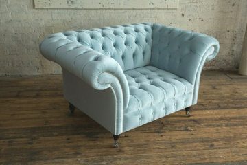 JVmoebel Chesterfield-Sessel, Chesterfield Sessel 1,5 Sitzer Design