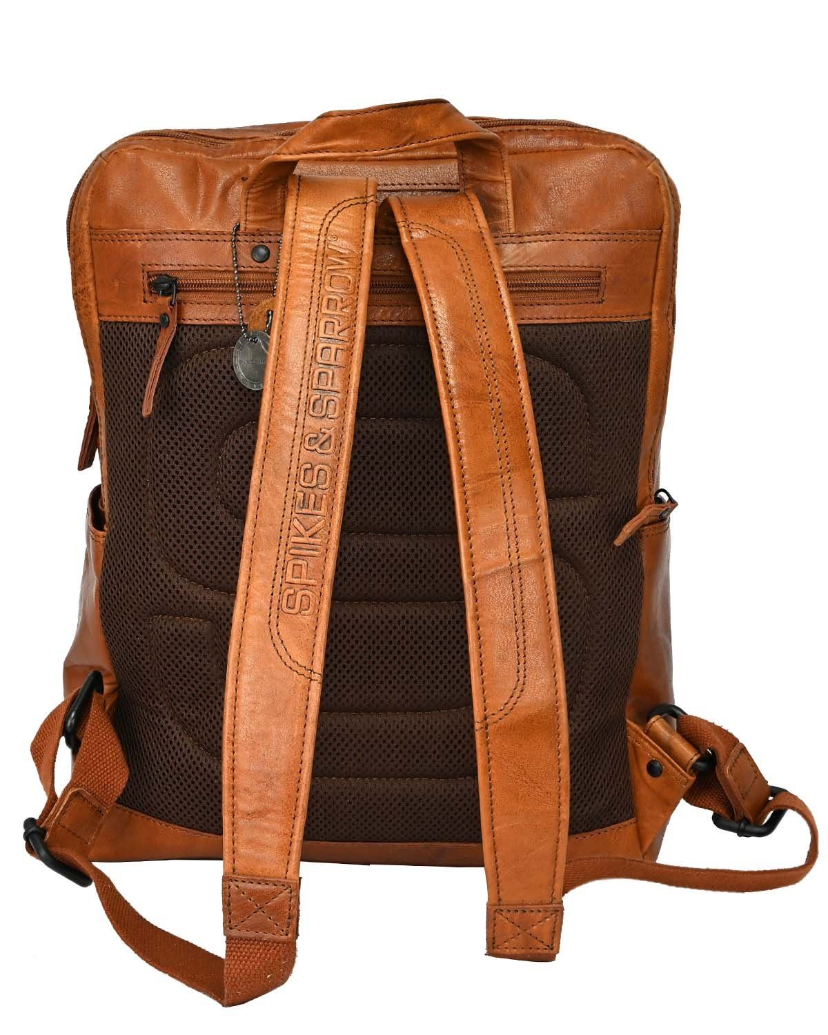 Spikes & Sparrow Cityrucksack Spikes & Sparrow-Laptop-Backpack brandy