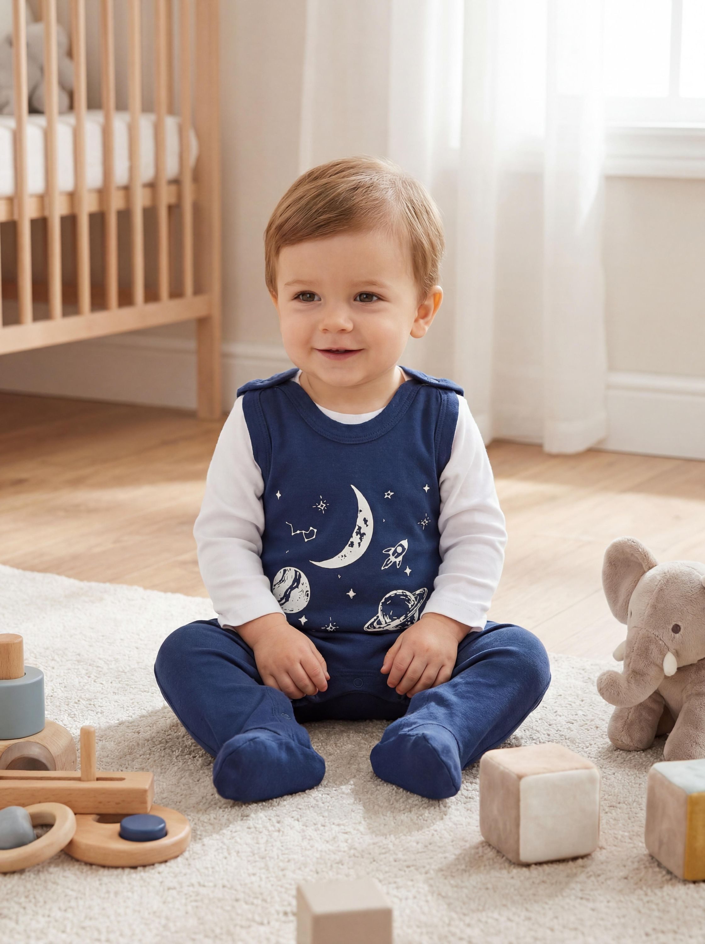 TupTam Strampler TupTam Baby Unisex Strampler mit Aufdruck Spruch 5er Pack